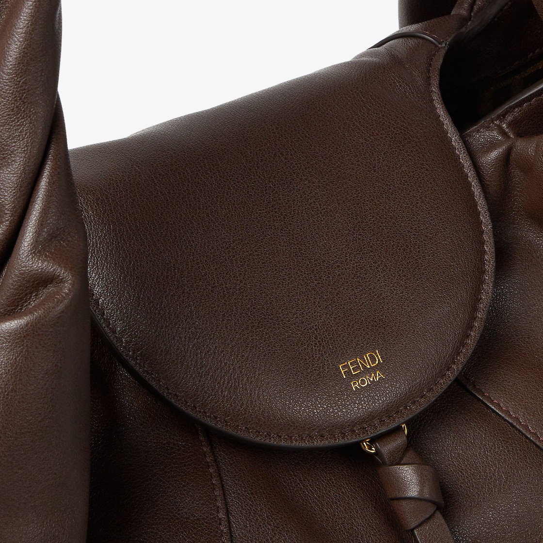 FENDI Spy Dark brown leather bag - Image 2